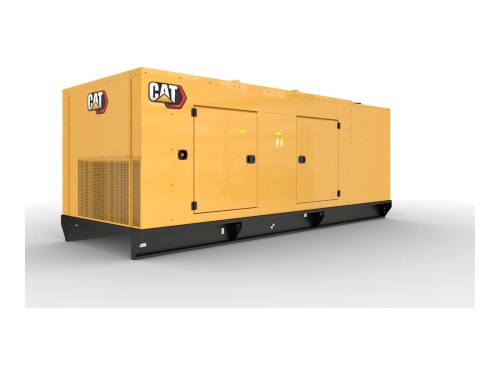 Agregat prądotwórczy CAT DE550GC 550 kVA w obudowie wyciszonej