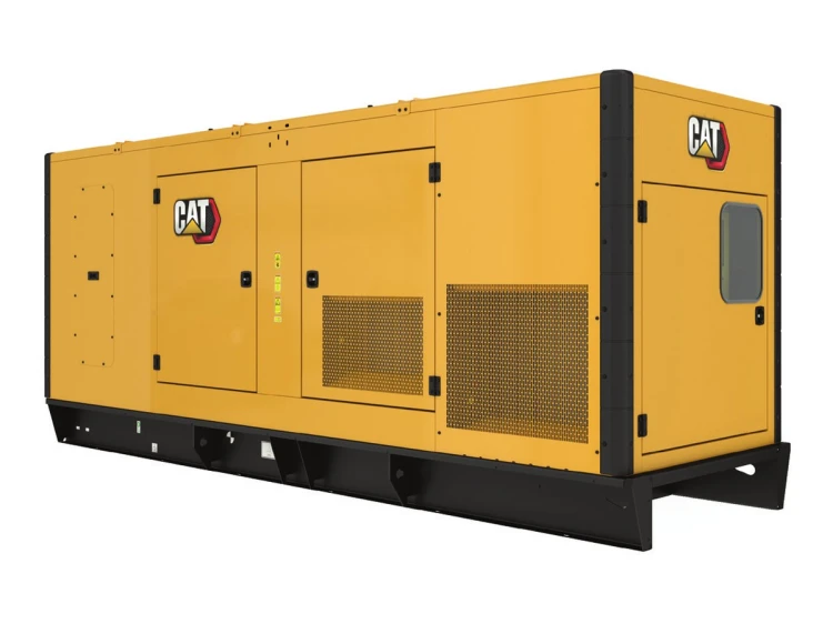 Agregat prądotwórczy CAT DE550E0 550 kVA w obudowie wyciszonej