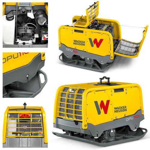 Zagęszczarka dwukierunkowa WACKER NEUSON DPU 110r Lem 970 - zdjęcie 1