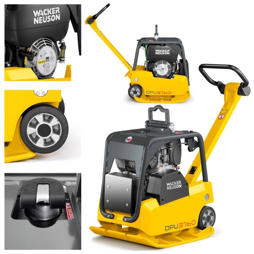 Zagęszczarka rewersyjna WACKER NEUSON DPU 3760 Hets - zdjęcie 1