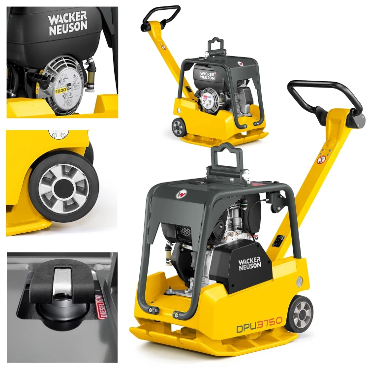 Zagęszczarka rewersyjna WACKER NEUSON DPU 3750 Hets - zdjęcie 1