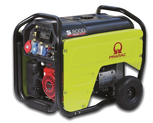 Agregat prądotwórczy Pramac S8000 AVR 400V