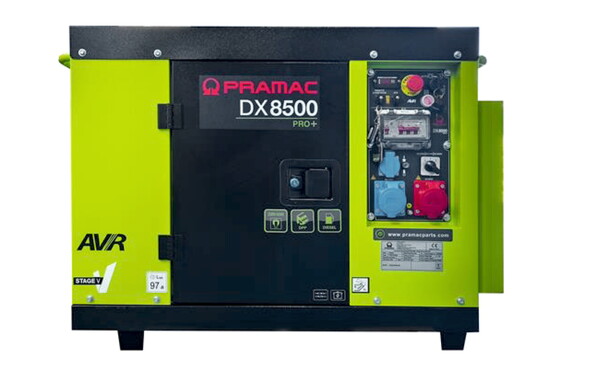 Agregat prądotwórczy diesel Pramac DX8500 400V