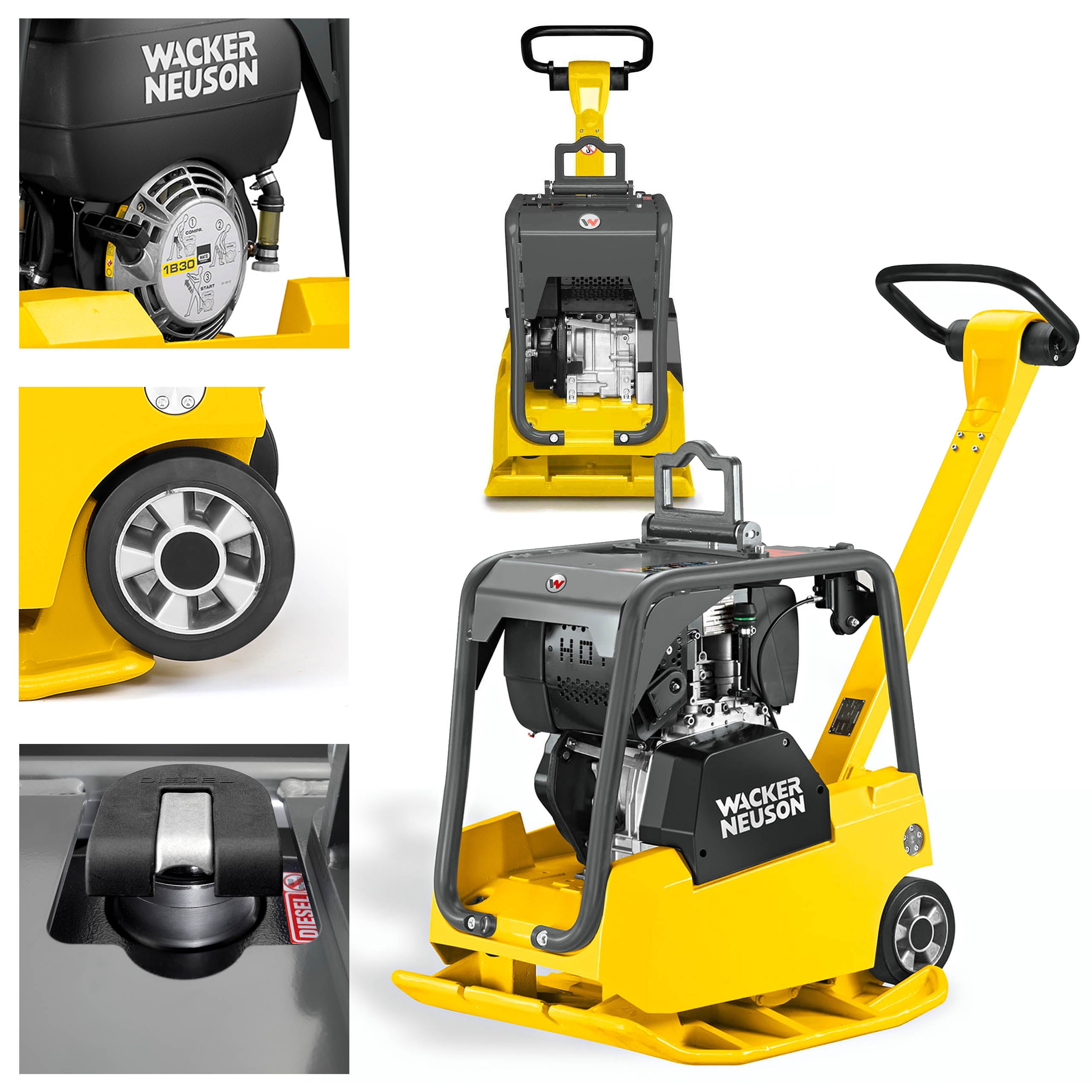 Zagęszczarka płytowa WACKER NEUSON DPU 3070 H - zdjęcie 1
