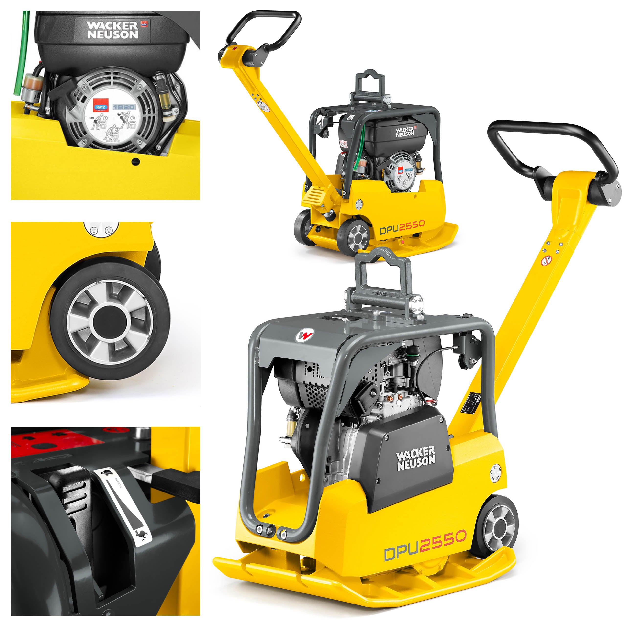 Zagęszczarka dwukierunkowa WACKER NEUSON DPU 2550 H - zdjęcie 1