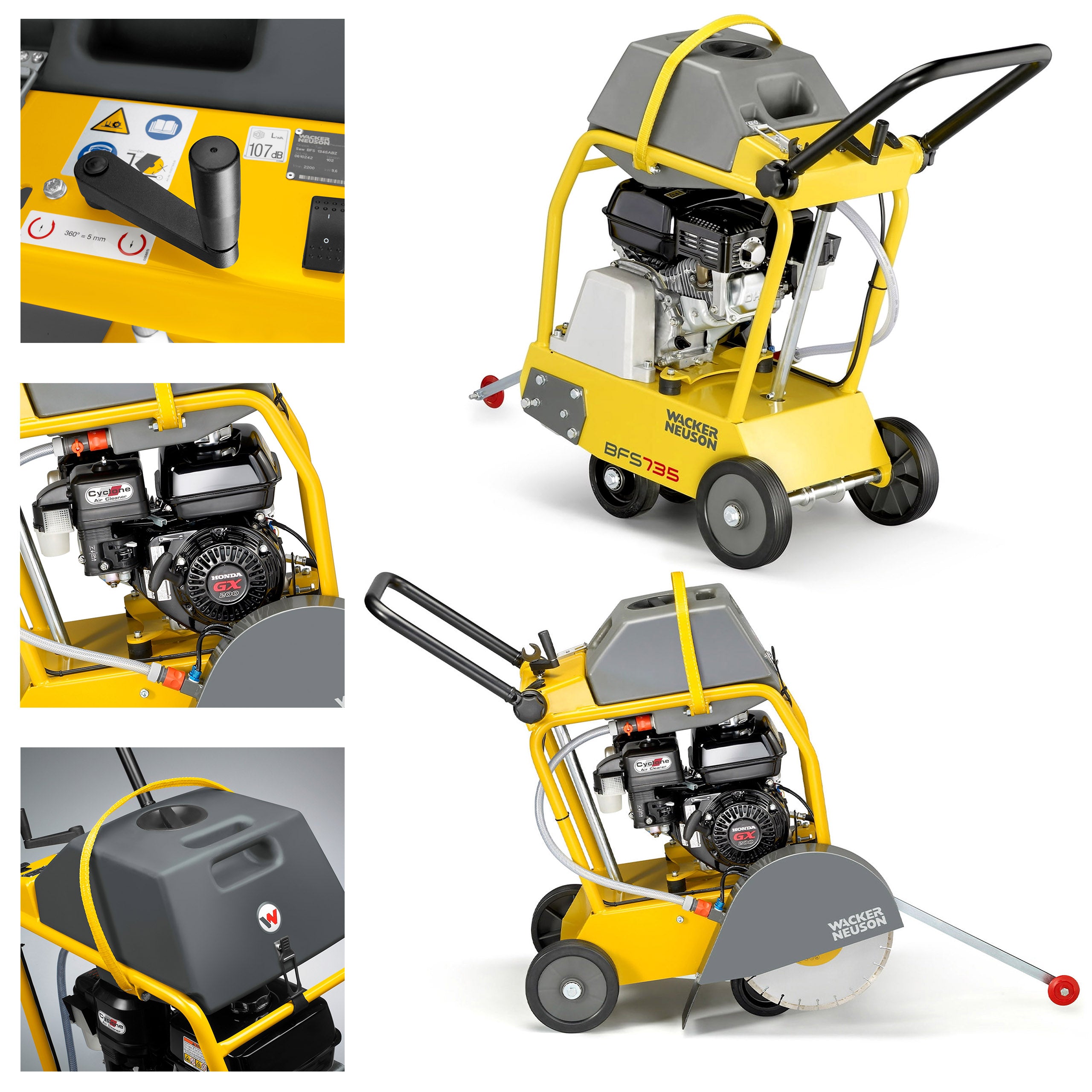 Przecinarka jezdna WACKER NEUSON BFS 735 - zdjęcie 1
