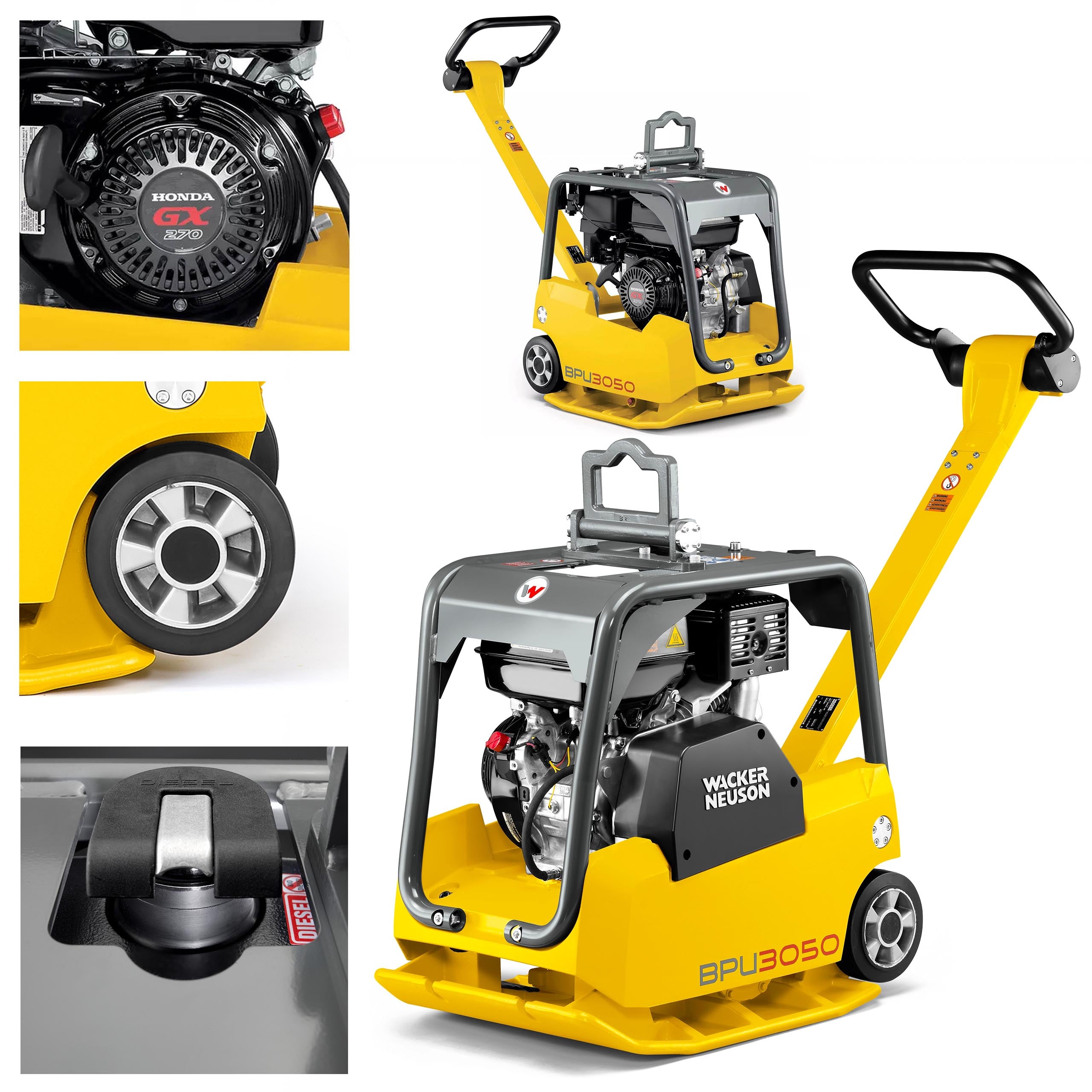 Zagęszczarka rewersyjna WACKER NEUSON BPU 3050A - zdjęcie 1