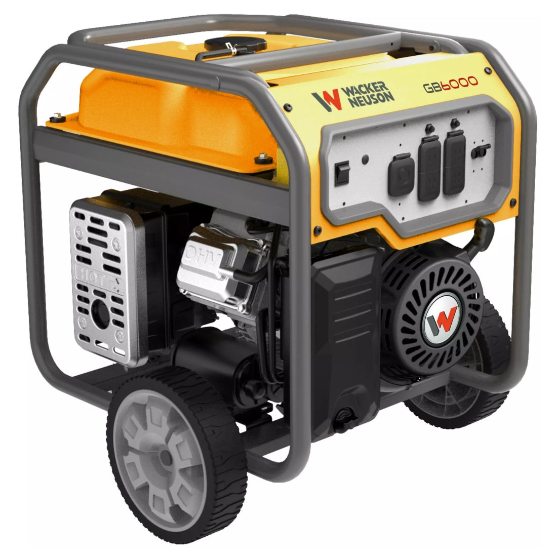 Agregat jednofazowy WACKER NEUSON GB 6000 G AVR - zdjęcie 1